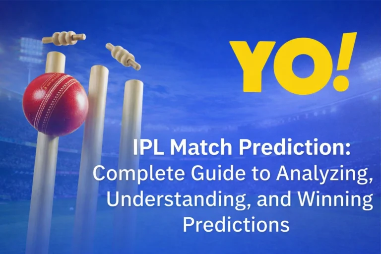 IPL Match Prediction: Complete Guide to Analyzing, Understanding, and Winning Predictions